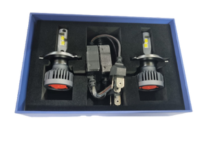 Original  120 watt  Crystal Eye LED Bulbs 2022 Version H4  bulbs for cars  2 bulbs 1 YR WARANTY
