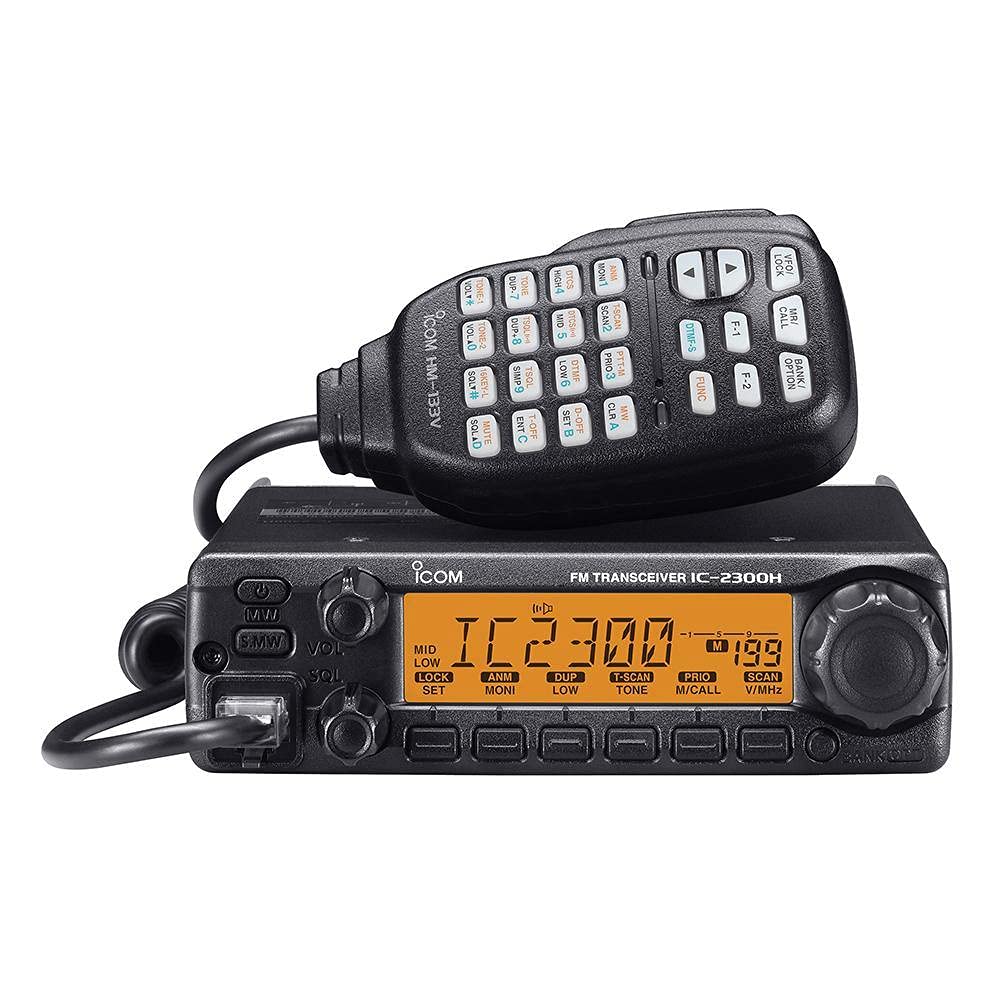 icom- 2300H 65 watt VHF  base radio with   7.5 dbi Base antenna