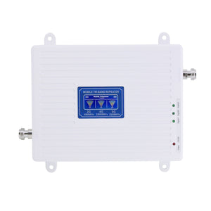 Tri Band Mobile signal booster 2G 3G 4G - 1 yr waranty EMI available