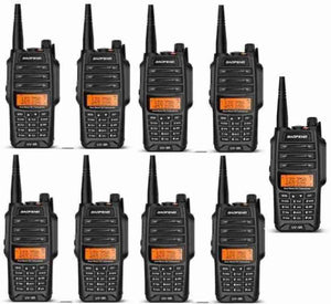 Baofeng Uv 9 Plus walkie talkie  set of 9